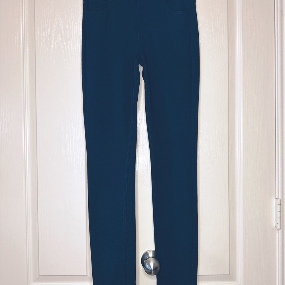 Athleta Ponte Skinny Pants STYLE 439153 Size 0 Navy Blue